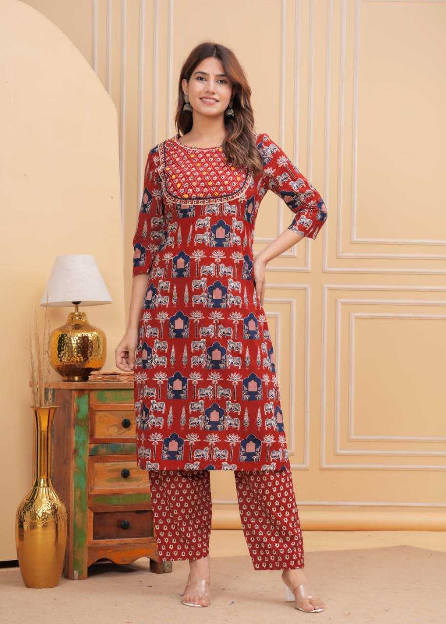 Cotton Kesh209 Bhc09 Suits & Dresses  Printed Cotton Handloon Suit