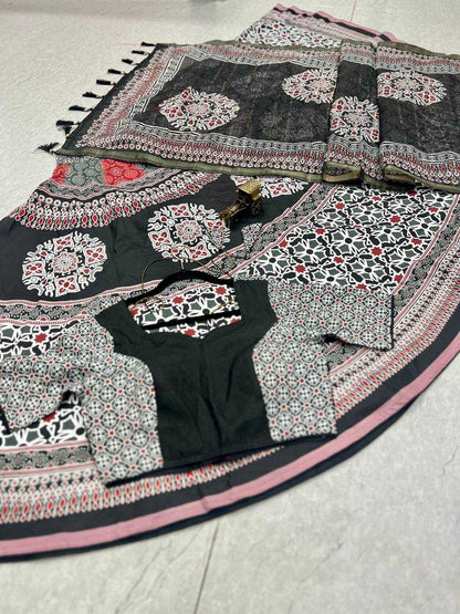 Cotton Kesh211 Ldy69 Lehengas  Traditional Printed Chaniya Choli Lehengas