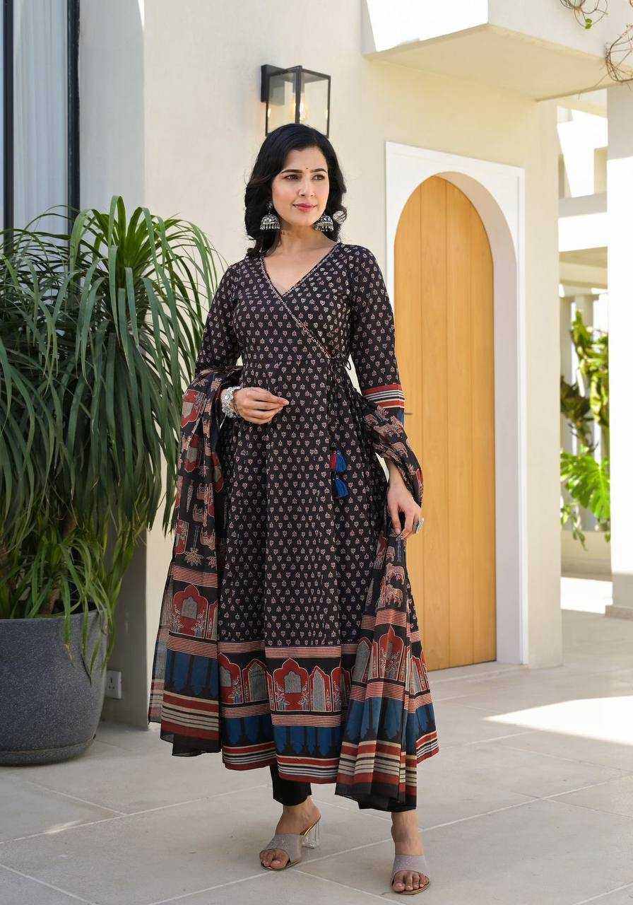 Cotton Kesh211 Ldy99 Suits & Dresses  Cotton Anarkali Ladies Suit