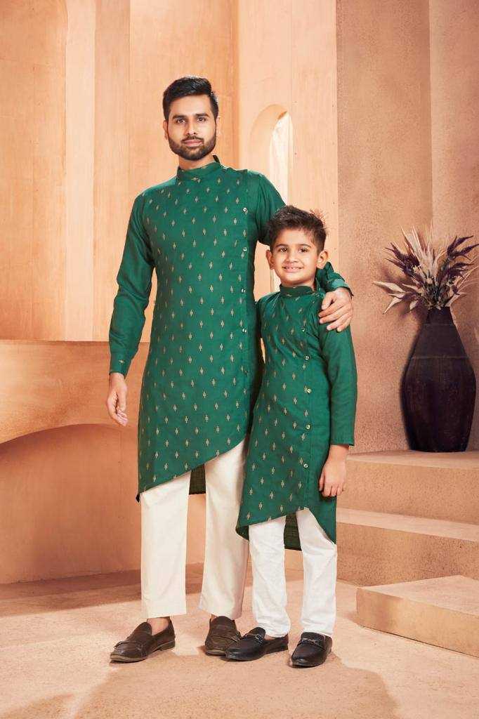 Cotton Ksb 106 Mens Wear  Father Son Combo Wears