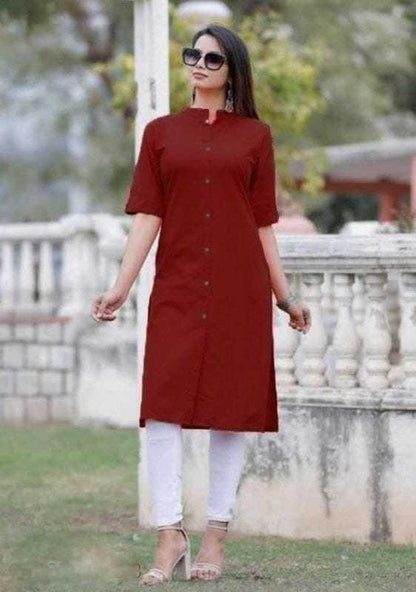 Cotton Ksf 02 Kurtis  Casual Ethnic Cotton Kurtis