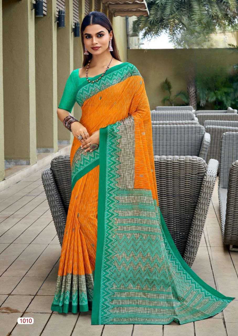 Cotton Lkc Nayantara  Saree