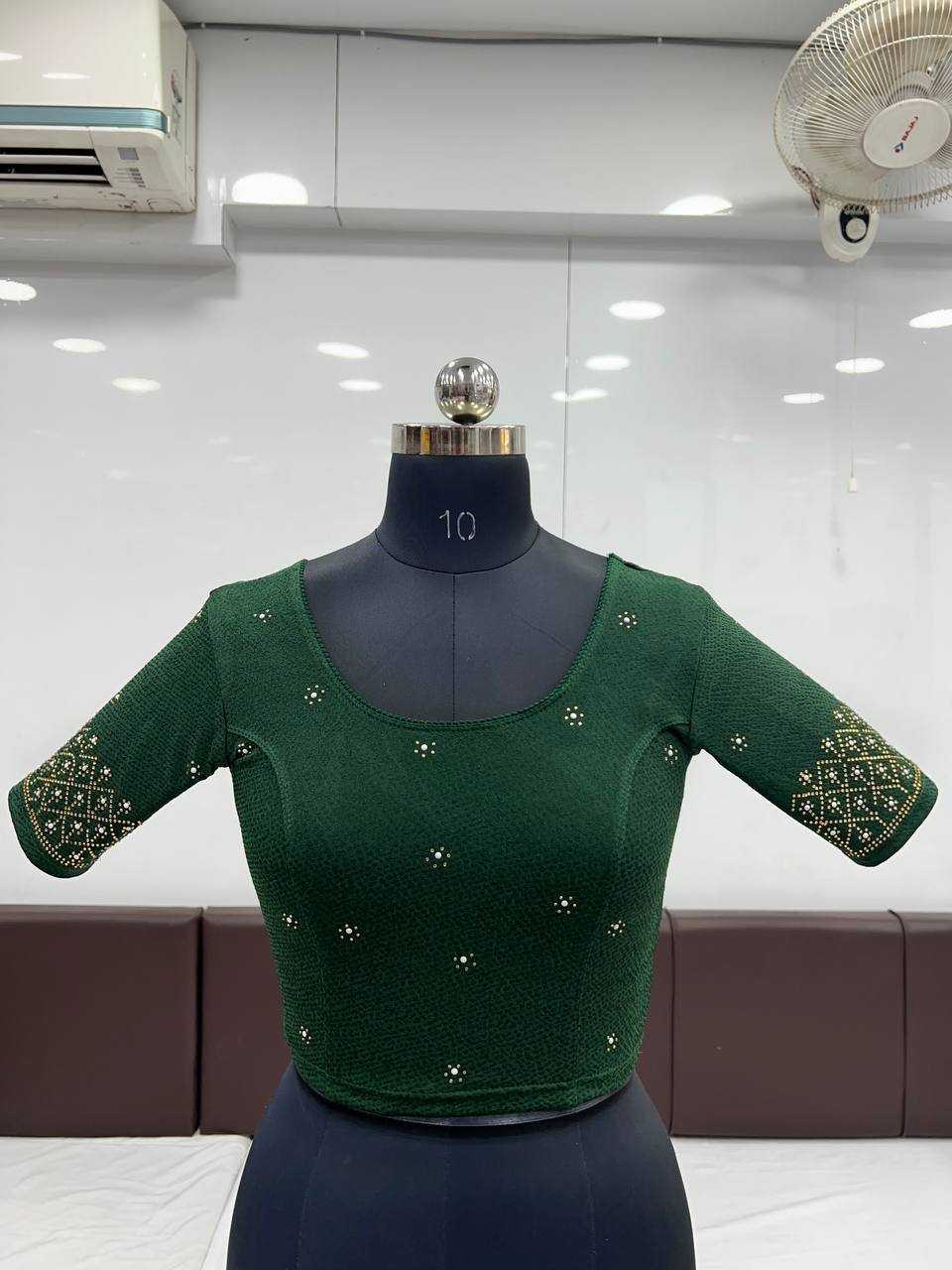 Cotton Lycra Kesh231 Aditi Readymade Blouse  Stretchable Cotton Blouse