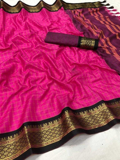 Cotton Nfa Covid-(2)  Soft Silk South Indian Traditional Sarees