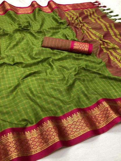 Cotton Nfa Covid-(2)  Soft Silk South Indian Traditional Sarees