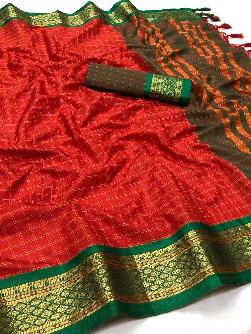 Cotton Nfa Covid-(2)  Soft Silk South Indian Traditional Sarees