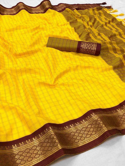 Cotton Nfa Covid-(2)  Soft Silk South Indian Traditional Sarees