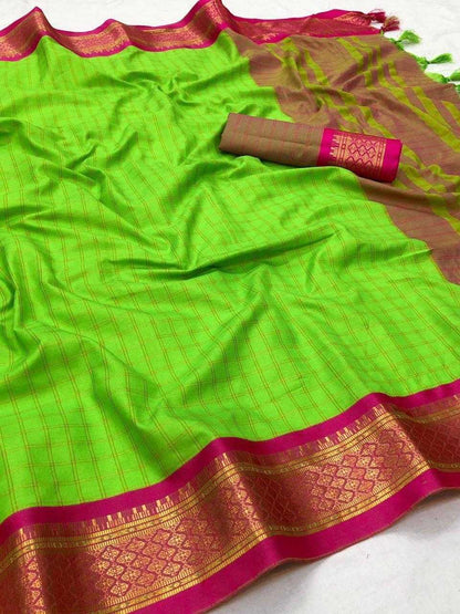 Cotton Nfa Covid-(2)  Soft Silk South Indian Traditional Sarees