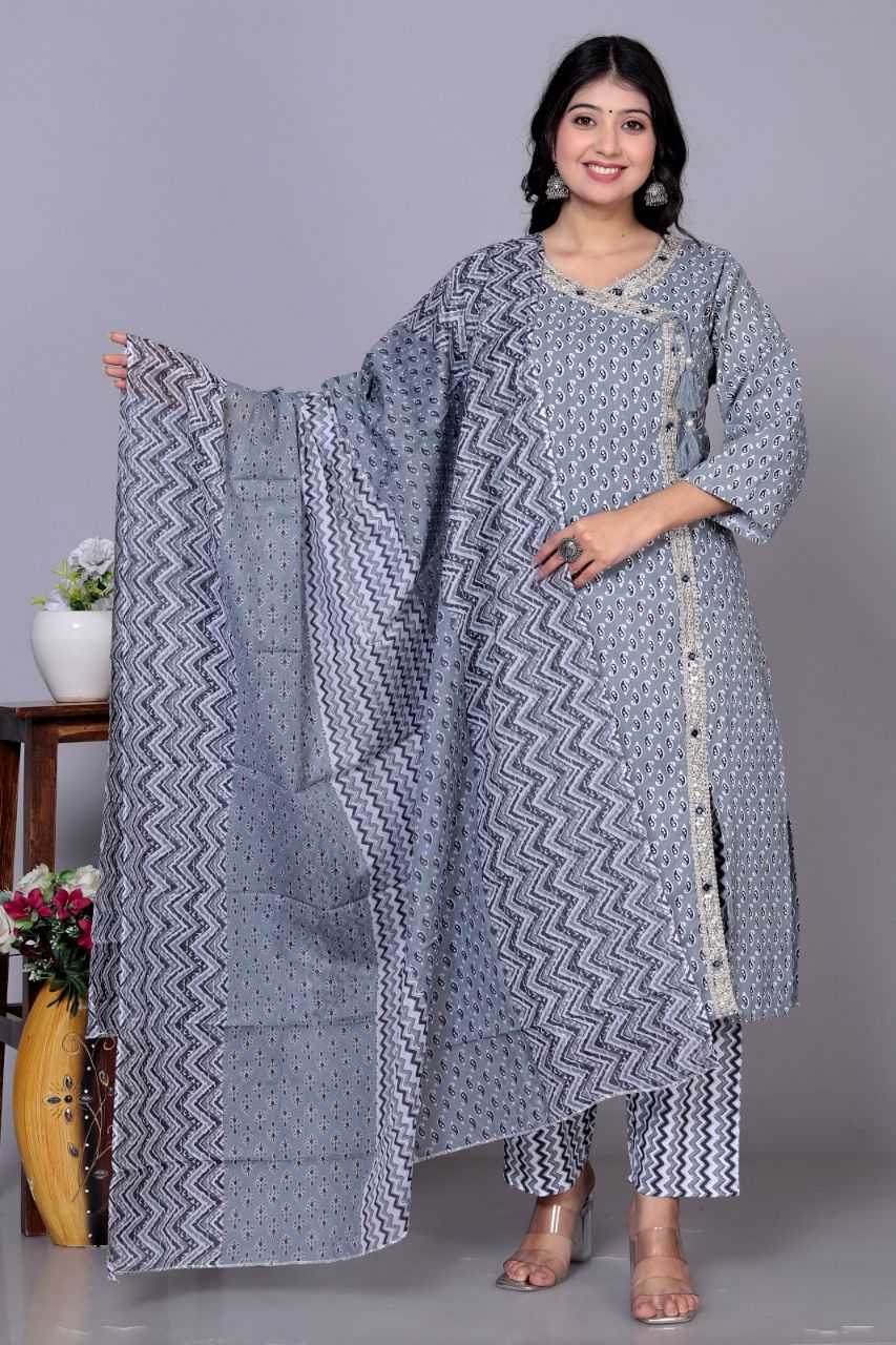 Cotton  Pla Mul Cotton  Suit