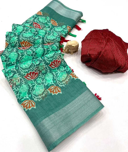 Cotton Raa Allesia  Sarees