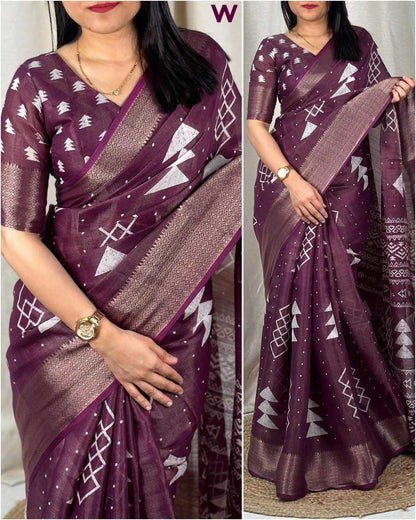 Cotton Rar Nitya  Saree