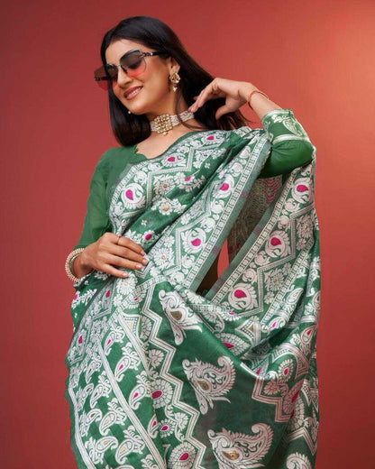 Cotton Ras 5078   Saree