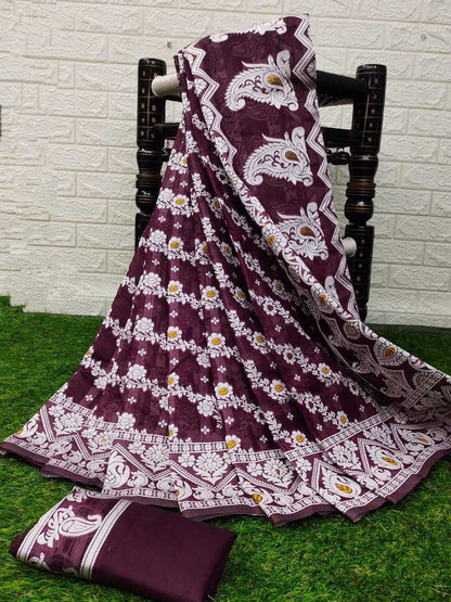 Cotton Ras 5078   Saree