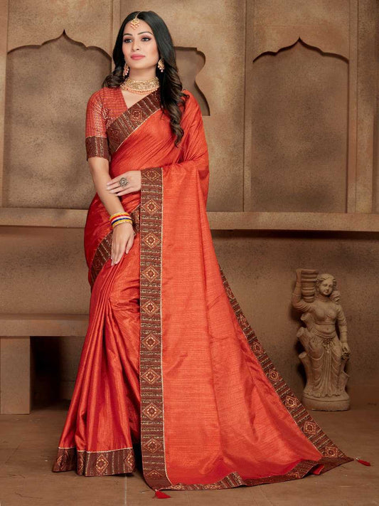 Cotton Rdd 10 Sarees  Cotton Linen Ladies Lace Border Sarees