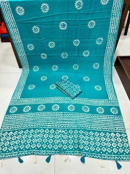 Cotton Rdv 133  Saree