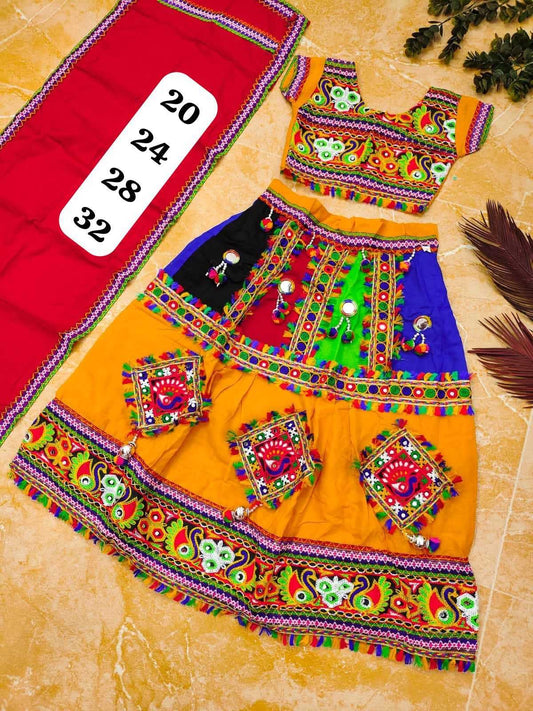 Cotton Ref 33 Kids Wear  Kids Lehengas