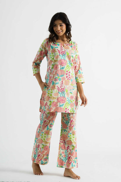 Cotton Reyon Rin153 7117 Western Wear  Co-Ord Set