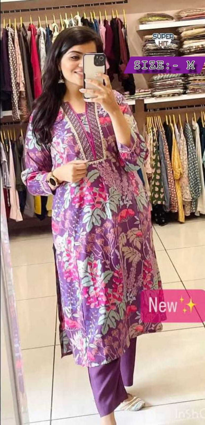 Cotton Rgr Amazing  Kurtis