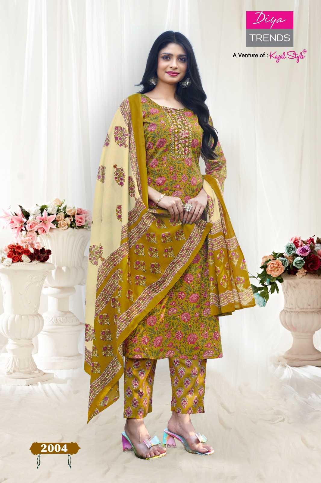 Cotton Rgr Kajal Suits