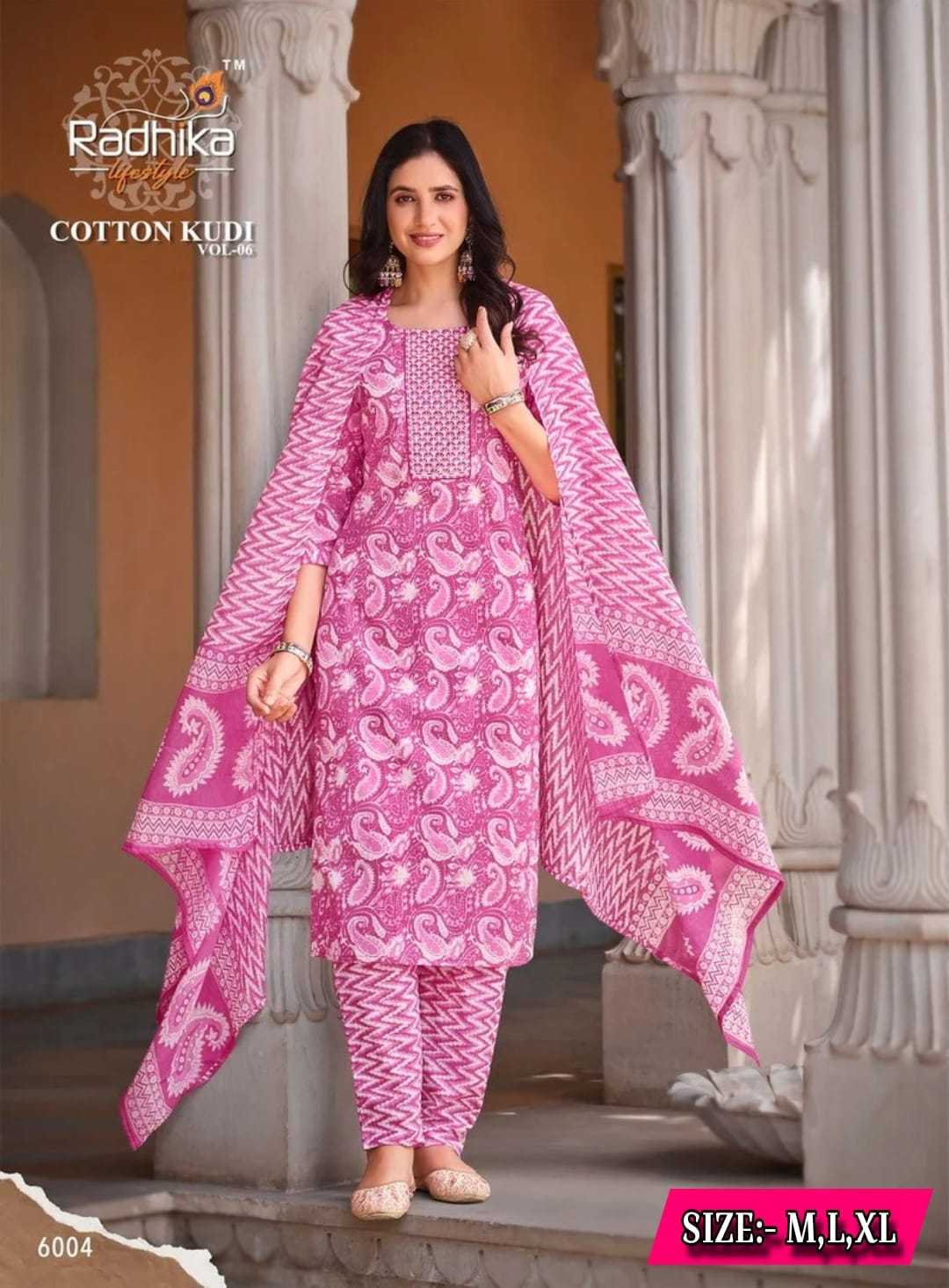 Cotton Rgr Kudi  Suits