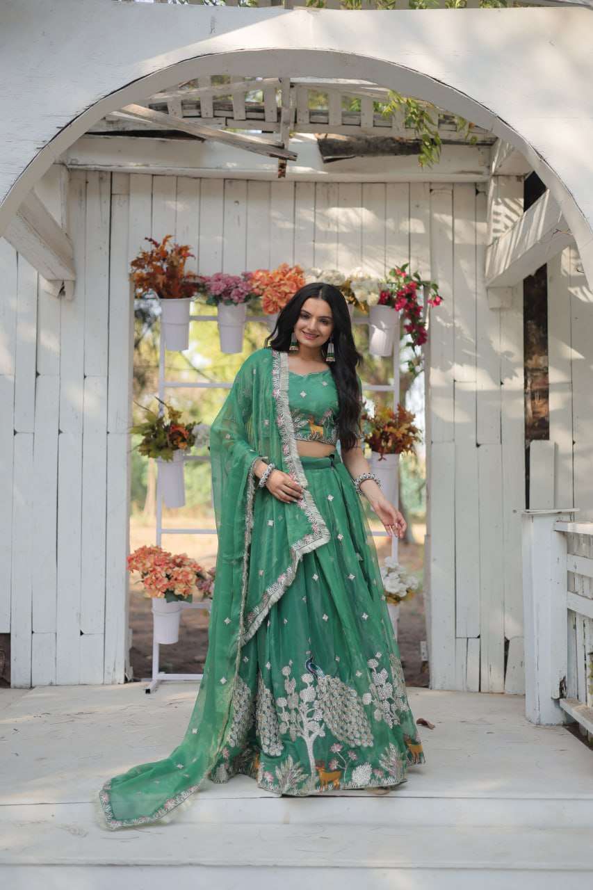 Cotton Kesh132  7116 Lehengas  Fancy Traditional Embroidered Lehengas