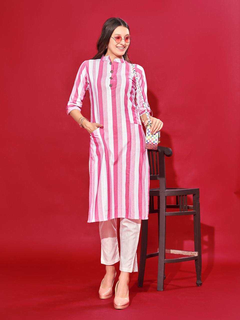 Cotton Rin200 180 Kurtis  Casual Long Cotton Ladies Fancy Kurtis