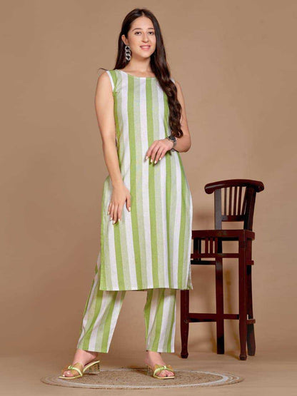 Cotton Rin200 191 Kurtis  Long Cotton Kurtis With Bottom Fancy Kurtis