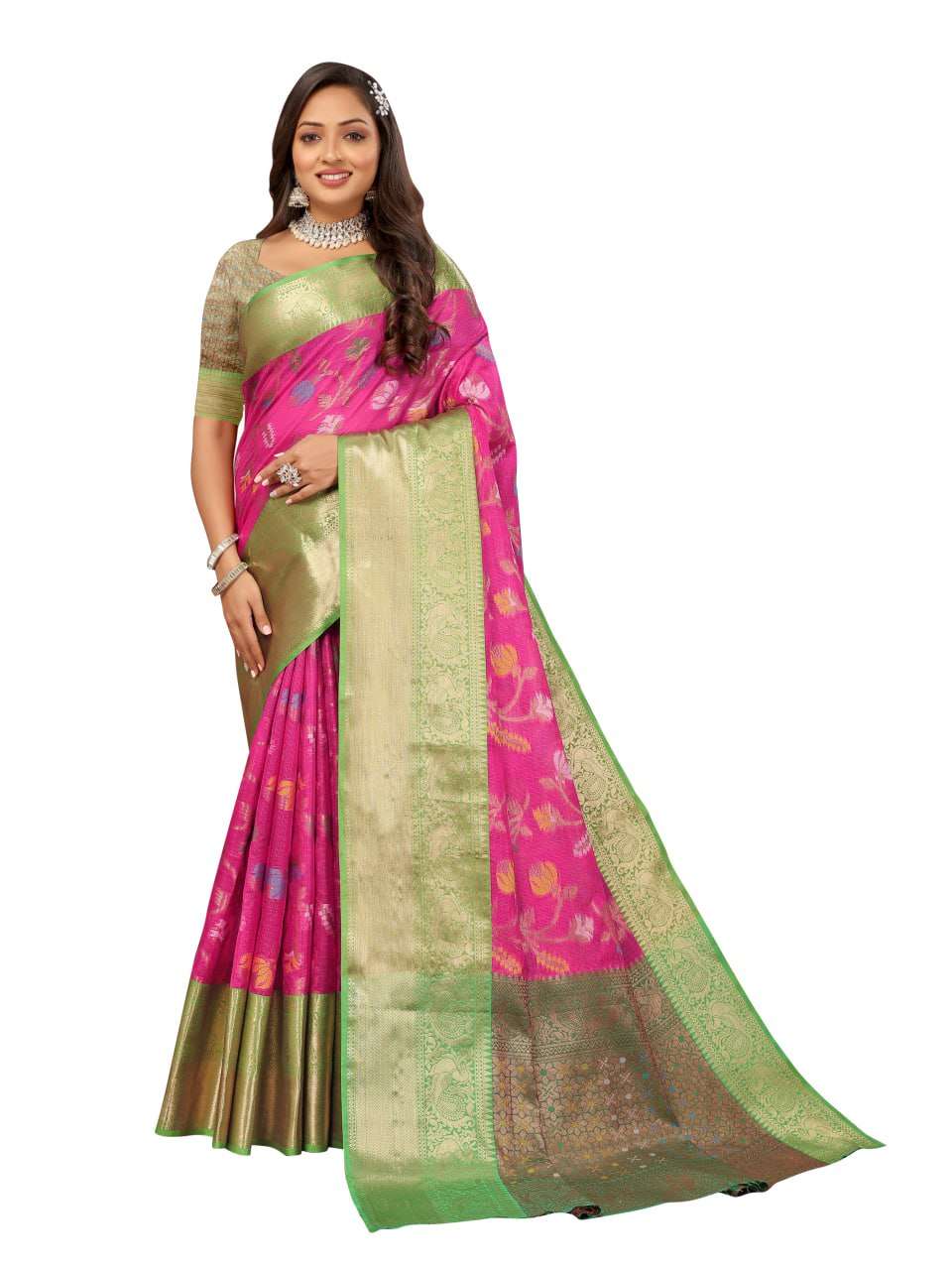 Cotton Rmnx- 283   Sarees