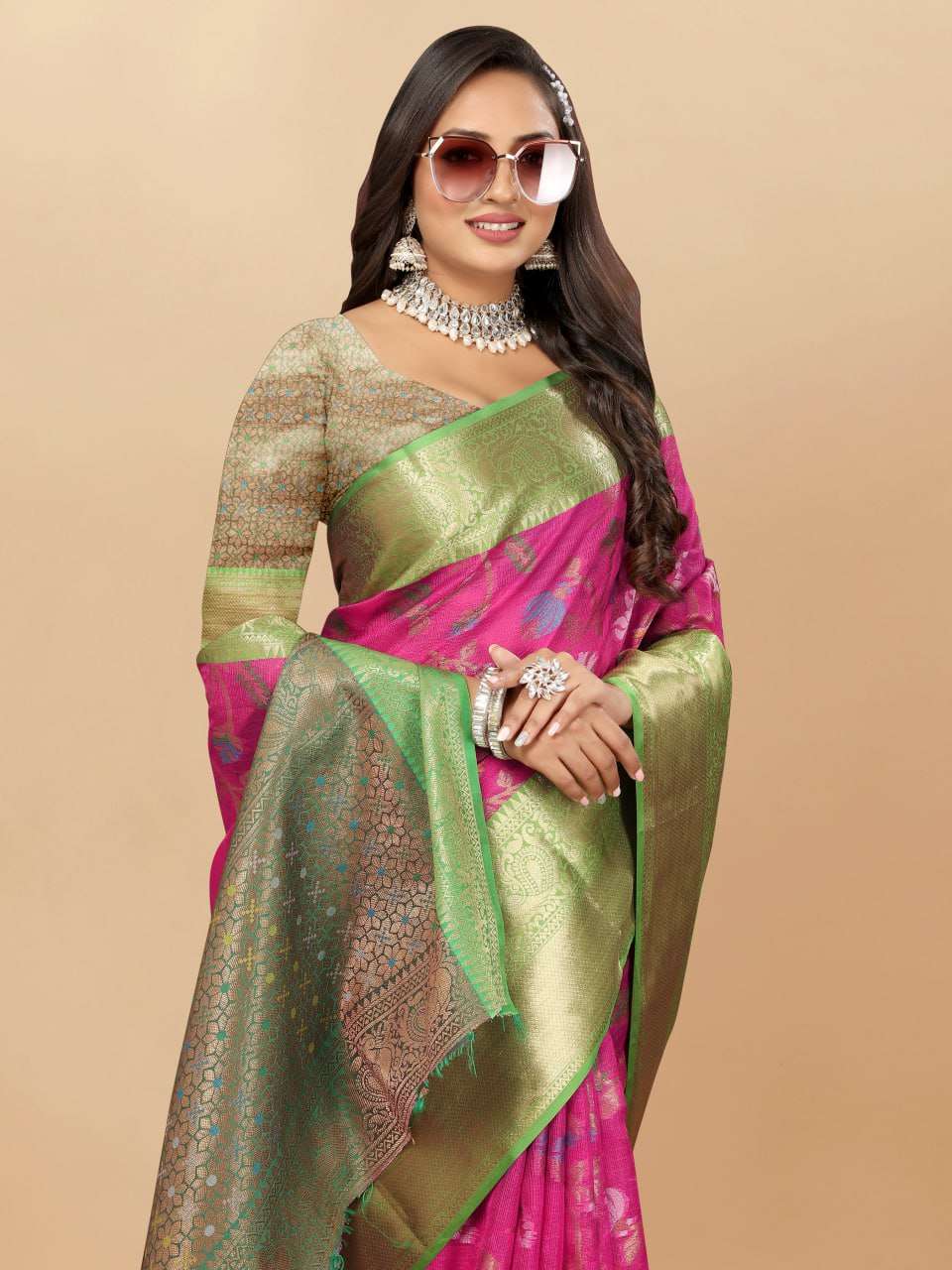 Cotton Rmnx- 283   Sarees