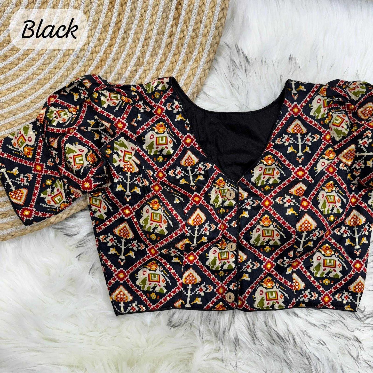 Cotton Rrk 04 Readymade Blouse  Printed Blouse