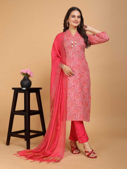 Cotton Smc 01 Suits & Dresses  Ladies Printed Cotton Suits