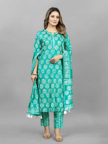 Cotton Srrt Batik Suits & Dresses  Printed Cotton Ladies Silk Suits