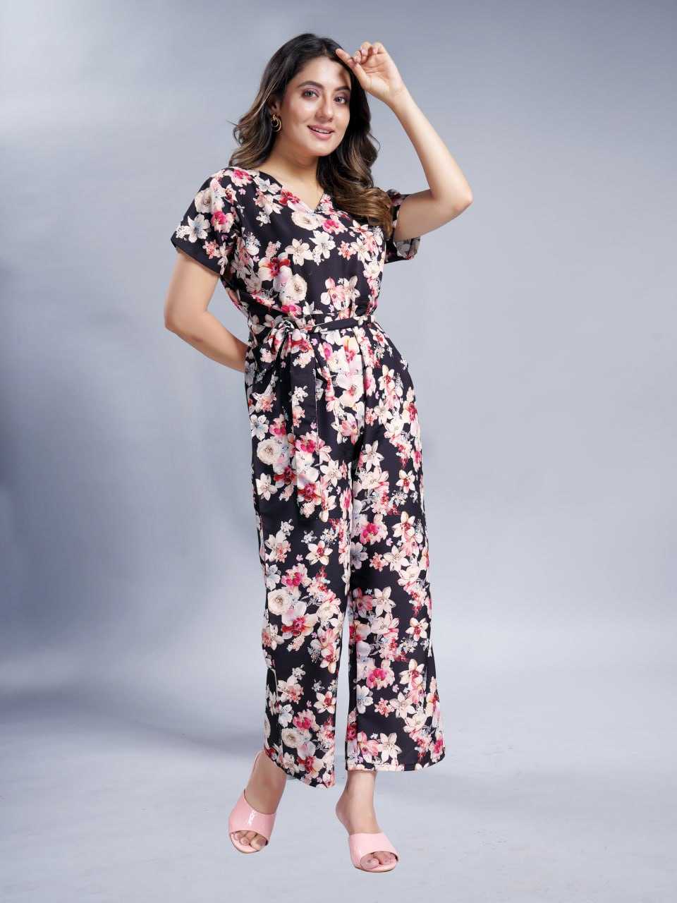 Cotton Srrt Jump Suits Western Wear  Tops