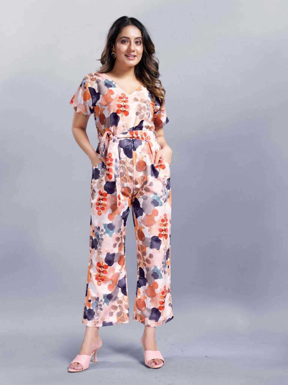 Cotton Srrt Jump Suits Western Wear  Tops