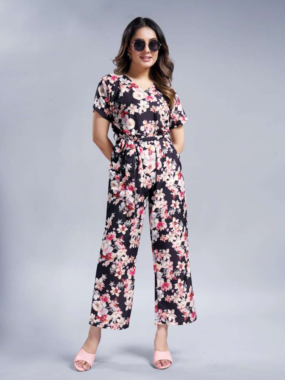 Cotton Srrt Jump Suits Western Wear  Tops