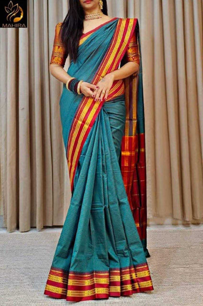 Cottton Mkd Narayanpet  Sarees