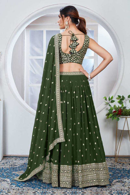 Crepe Silk Ksb 2241 Lehengas  Traditional Embroidered Lehengas