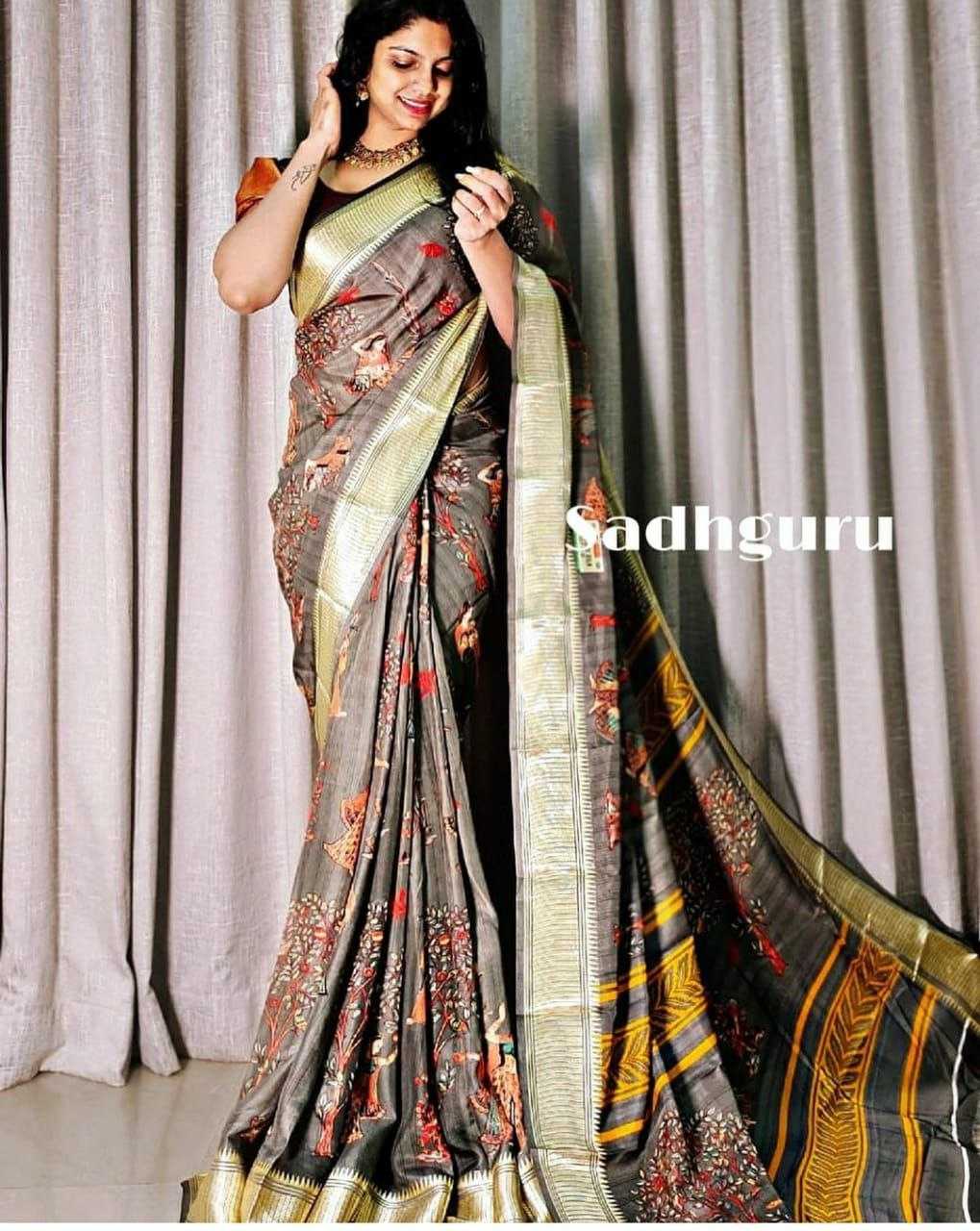 Crepe Silk Rmp 274  Saree