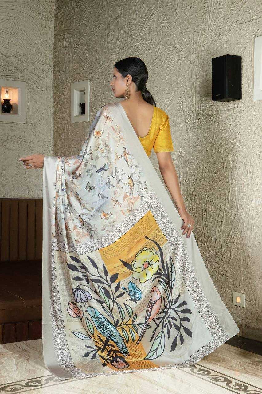 Crepe Silk Rnat 594  Sarees