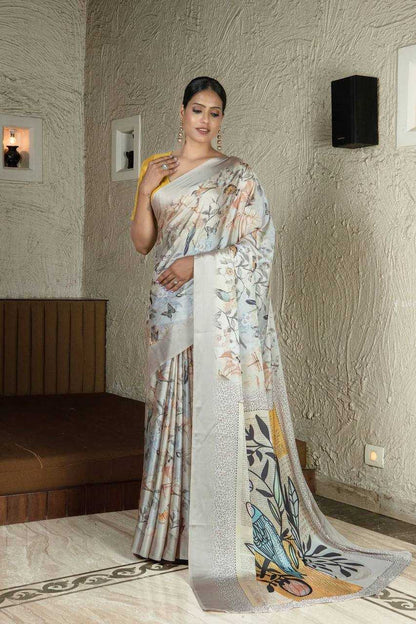 Crepe Silk Rnat 594  Sarees