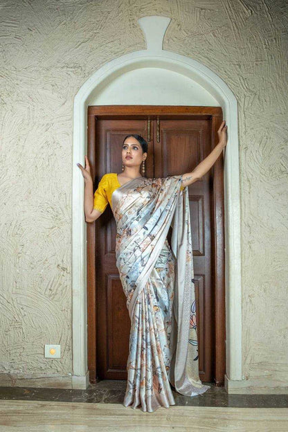 Crepe Silk Rnat 594  Sarees