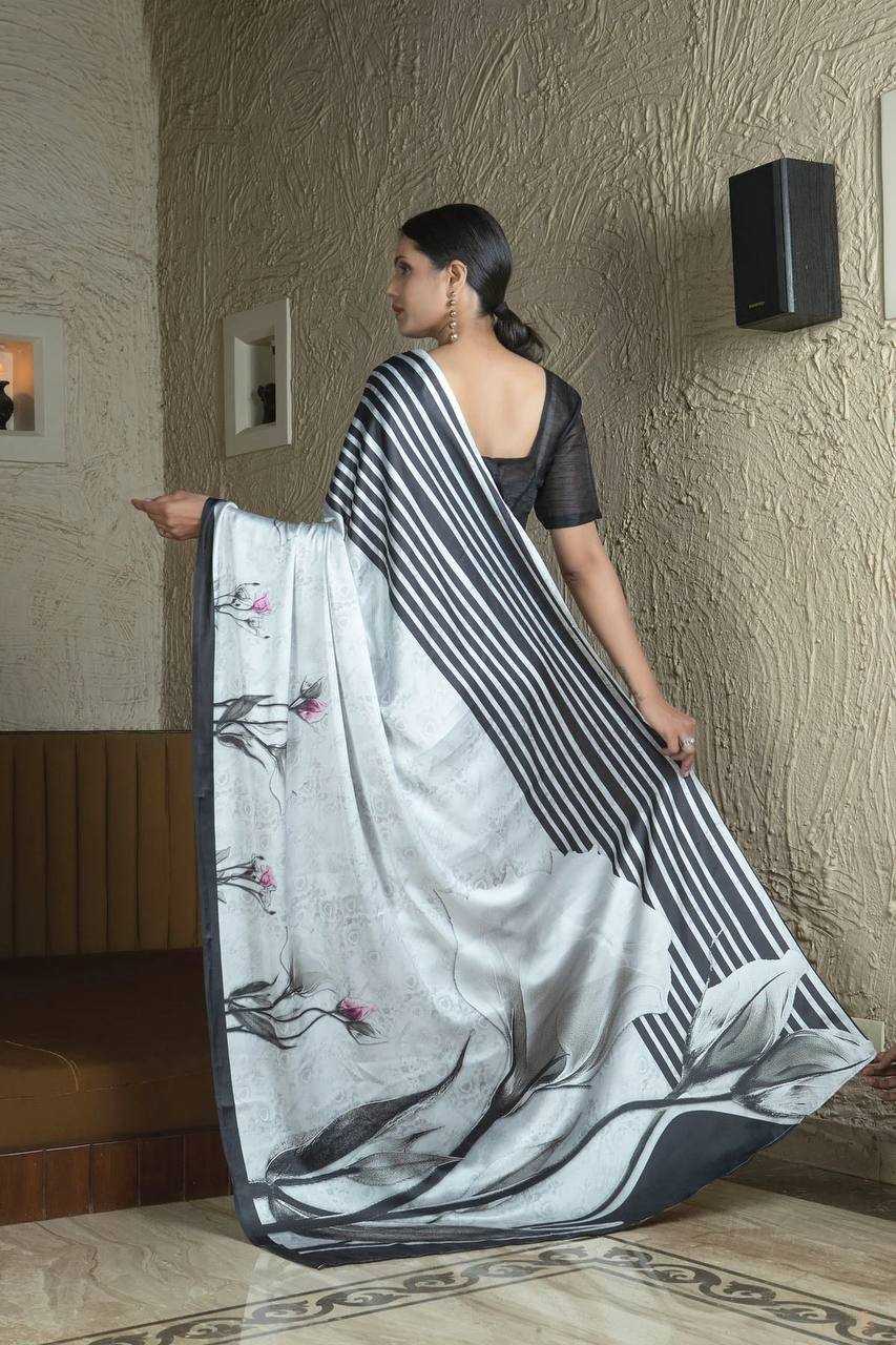 Crepe Silk Rnat 596  Sarees