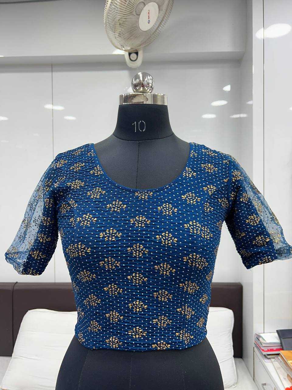 Crush Kesh231 Drishti Readymade Blouse  Printed Stretchable Blouse