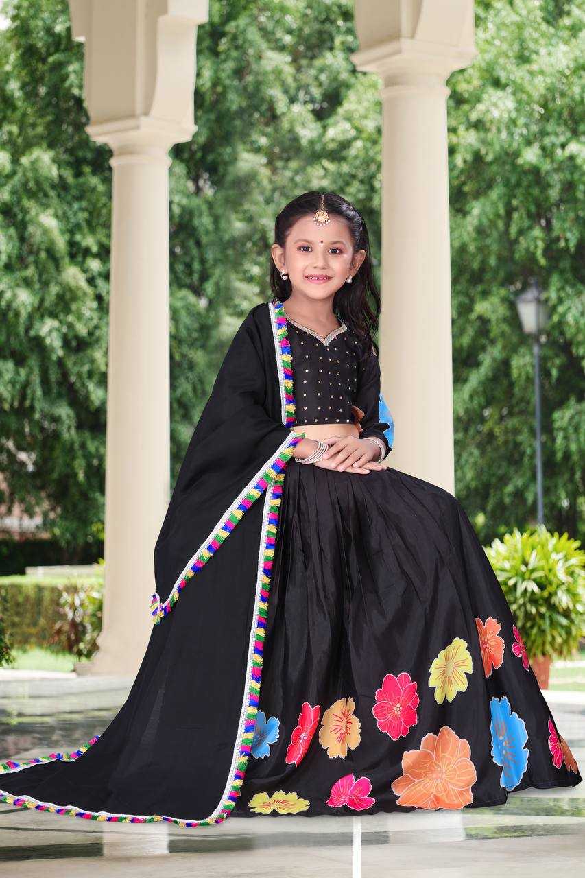 Dal Silk Roc 181 Kids Wear  Kids Lehenga