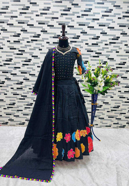 Dal Silk Roc 181 Kids Wear  Kids Lehenga