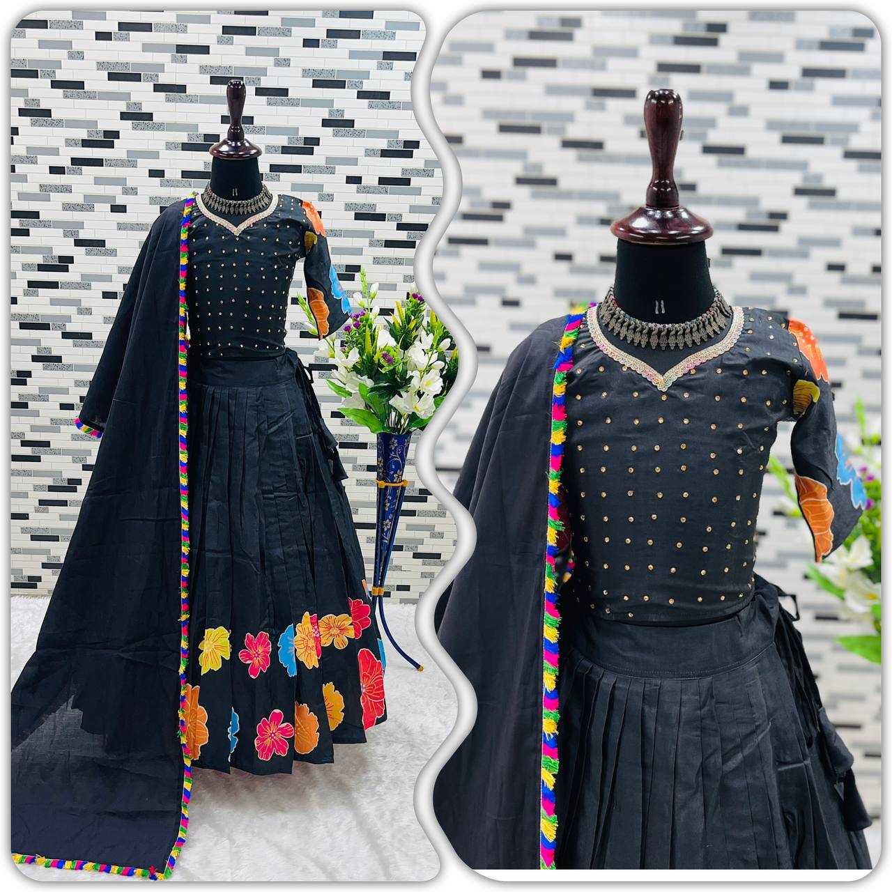 Dal Silk Roc 181 Kids Wear  Kids Lehenga