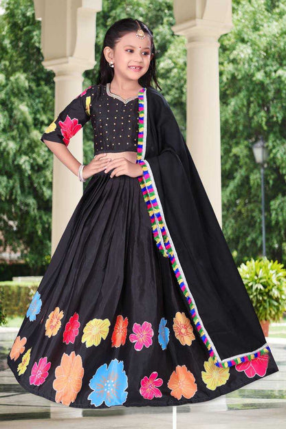 Dal Silk Roc 181 Kids Wear  Kids Lehenga