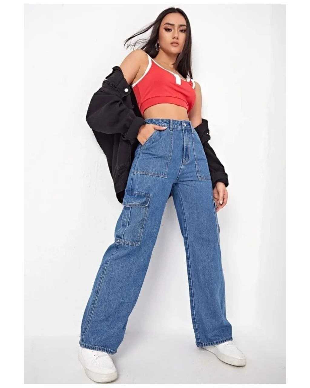 Denim Vac Poket   Women Jeans