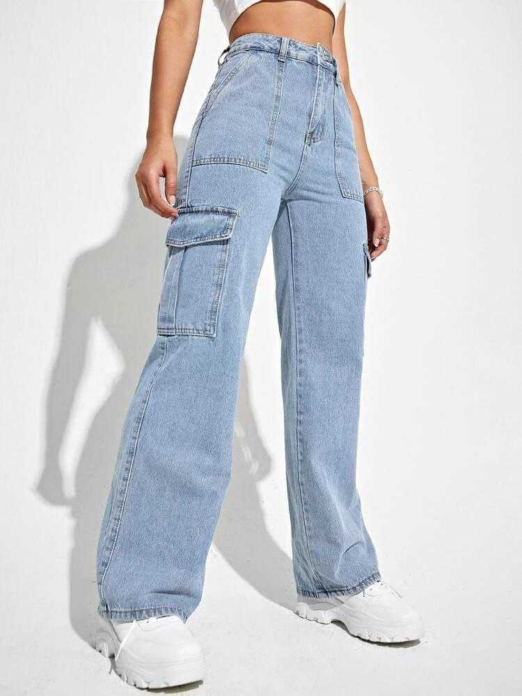 Denim Vac Poket   Women Jeans