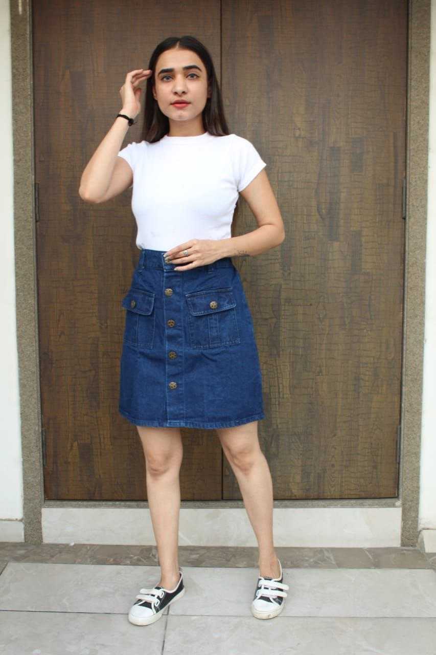 Denim Vac Ready  Women Skirts